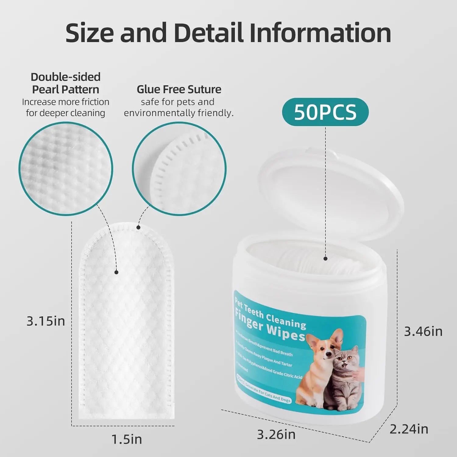 Cottle Teeth Cleaning Wipes